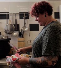 Silvana aa het werk